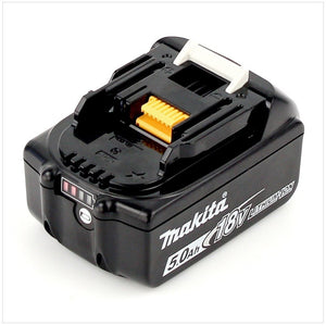Makita BL 1850 B Li-Ion Akku 18 V 5,0 Ah LXT ( 197280-8 ) mit LED Anzeige