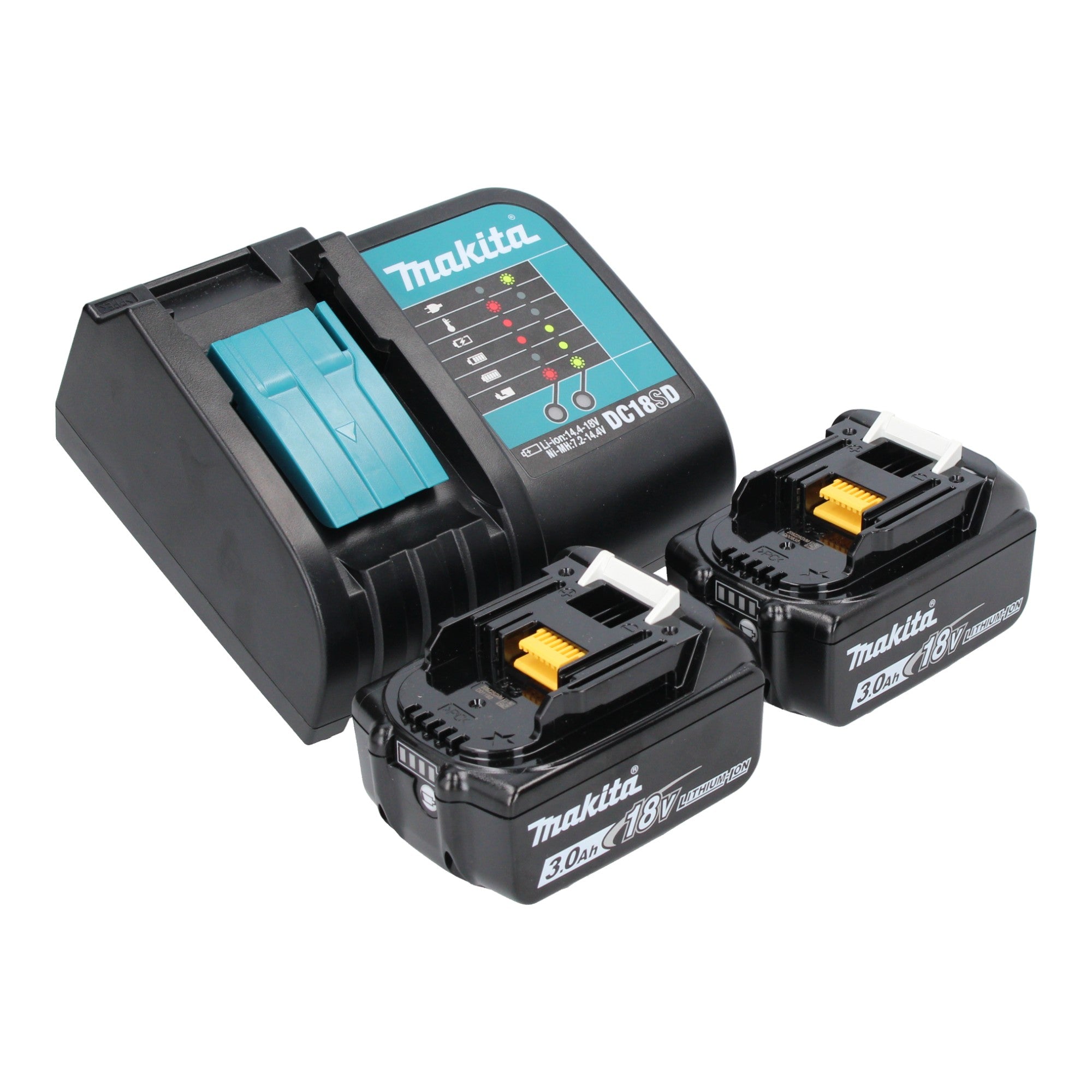 Makita DTD 154 SFJ R Akku Schlagschrauber 18V 1 4 175Nm Brushless 2x Akku 3 0 Ah Ladegeraet RHINO 3 - toolbrothers