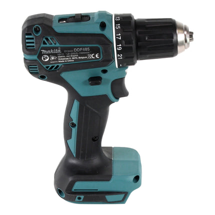 Makita DDF 485 SFJ-R cordless drill driver 18 V 50 Nm brushless + 2x rechargeable battery 3.0 Ah + charger + RHINO