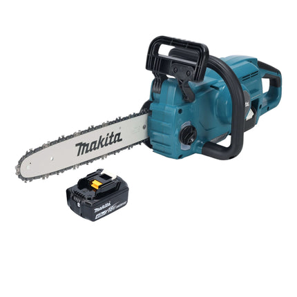 Makita DUC 357 MX3 Motosierra sin cable 18 V 35 cm sin escobillas + 1x batería 4.0 Ah - sin cargador