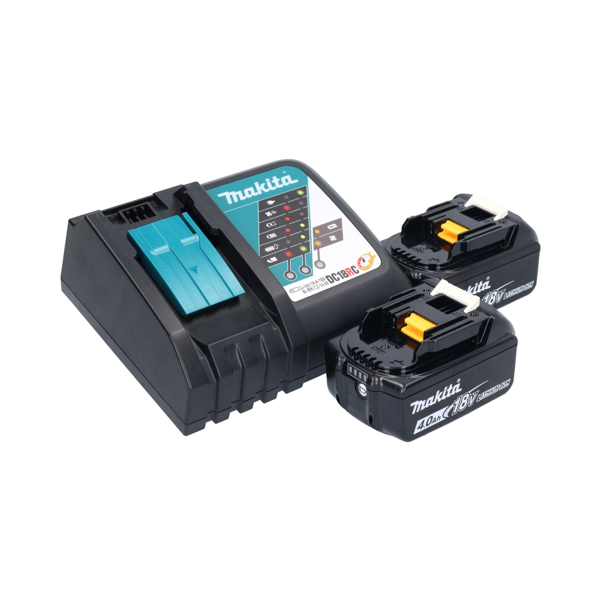 Makita DUC 357 RM2X3 Akku Kettensaege 18 V 35 cm Brushless 2x Akku 4 0 Ah Ladegeraet 2 - toolbrothers