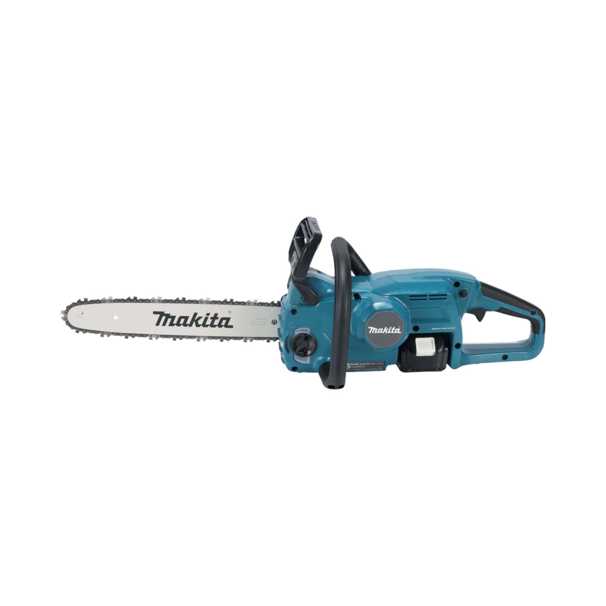 Makita DUC 357 GX3 Akku Kettensaege 18 V 35 cm Brushless 1x Akku 6 0 Ah ohne Ladegeraet 1 - toolbrothers