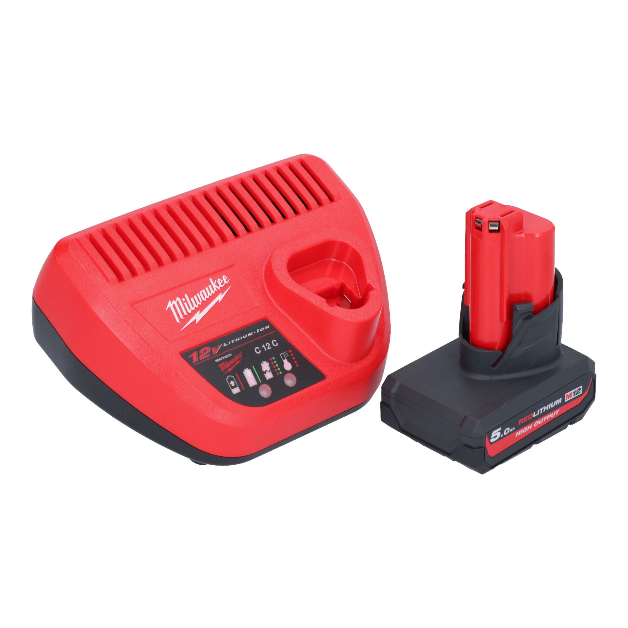 Milwaukee M12 PCSS 501C Akku Edelstahl Rohrabschneider 12 V 12 28 mm 1x Akku 5 0 Ah Ladegeraet Koffer 3 - toolbrothers