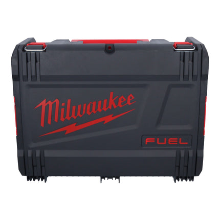 Lijadora de banda a batería Milwaukee M18 FBTS75-502X 18 V 75 x 457 mm sin escobillas + 2x batería 5,0 Ah + cargador + caja HD