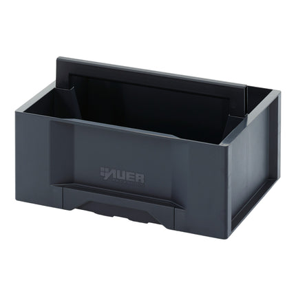 AUER Toolbox Maletín de herramientas básico 400 x 300 x 230 mm gris ( TB W 4316 F1 ) abierto con asa