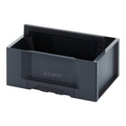 AUER Toolbox Maletín de herramientas básico 400 x 300 x 230 mm gris ( TB W 4316 F1 ) abierto con asa