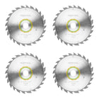 Hoja de sierra circular Festool HW 230x2,5x30 W24 WOOD STANDARD 4 piezas ( 4x 500647 ) 230 x 2,5 x 30 mm 24 dientes para todos los materiales derivados de la madera, tableros de materiales de construcción, plásticos blandos, corte basto