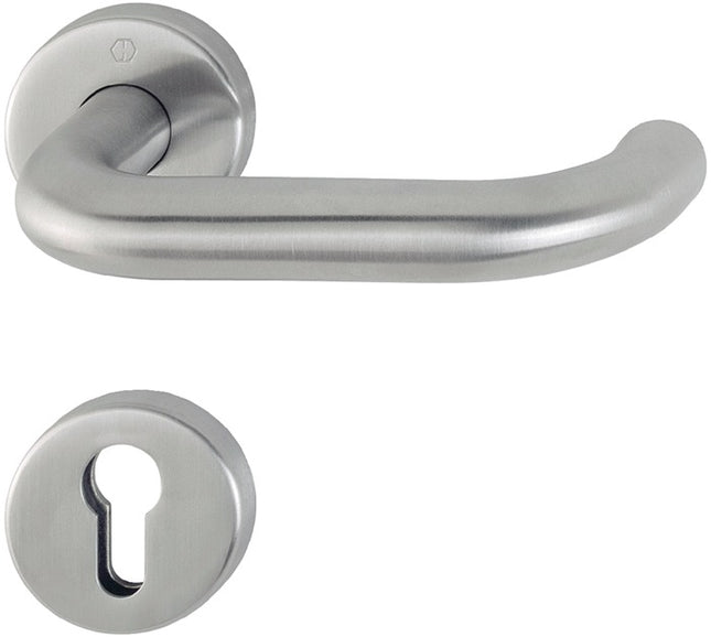 Juego de protección contra incendios HOPPE París FS-E138/42H/42HS acero inoxidable de montaje en superficie F69 D/D ( 3000203110 )