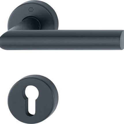 HOPPE Rosettengarnitur Amsterdam E1400Z/42KV/42KVS Edelstahl F9714M ( 3000209762 )