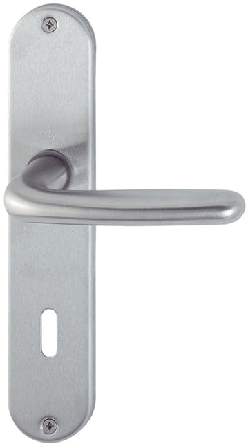 HOPPE long escutcheon set Cardiff E1850Z/302 stainless steel F69 ( 3000252428 )