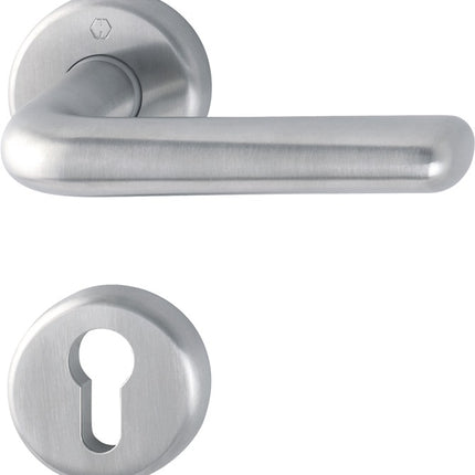 HOPPE Set di rosette Helsingborg E1730Z/17KV/17KVS Acciaio inox F69 ( 3000252533 )