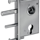 AMF mesh gate lock 107 backset 50 mm galvanised ( 3311021048 )