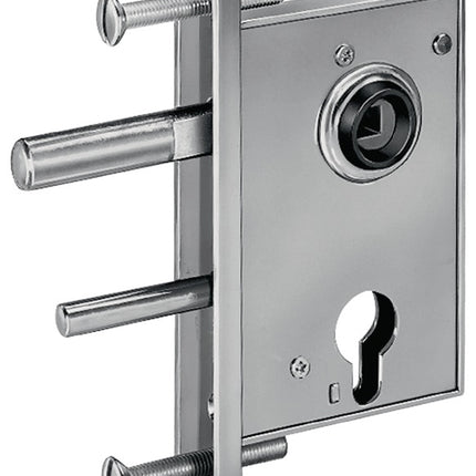 AMF mesh gate lock 107 backset 50 mm galvanised ( 3311021048 )