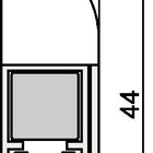 Uszczelka drzwiowa ATHMER Wind-Ex 1-310 1-stronna długość 985 mm ( 3327023015 )