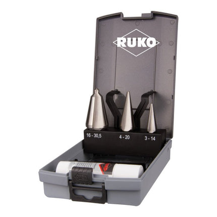 Set di punte per lamiera RUKO 3-14 / 5-20 / 16-30,5 mm ( 4000601698 )