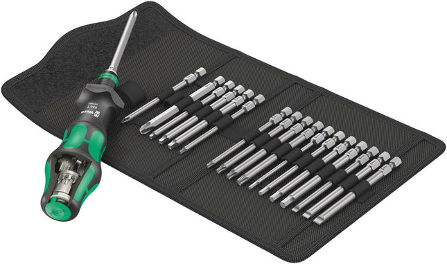 WERA KK Turbo Imperial 1 Set di punte da 19 pezzi ( 4000829874 )