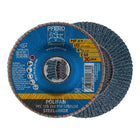 PFERD flap disc X-LOCK PSF Z STEELOX Ø 125 mm grain size 60 conical ( 4000840253 )