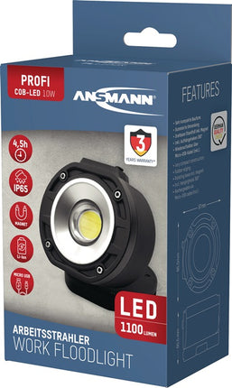 ANSMANN Lampe LED rechargeable FL1100R 3,7 V 4000 mAh ( 4000902124 )