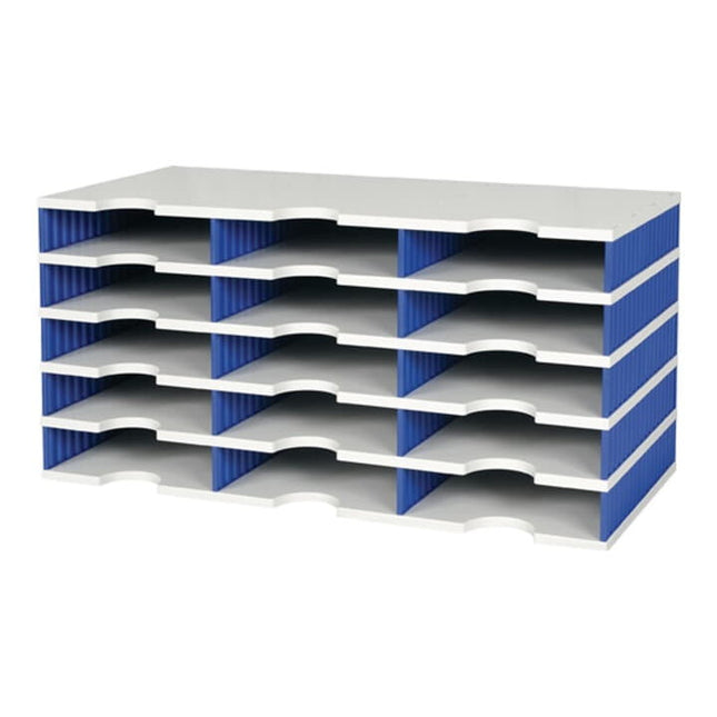 STYRO Casier de tri Trio 15 compartiments ( 9000493348 )
