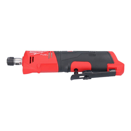 Amoladora recta a batería Milwaukee M12 FDGS-601 12 V 6/8 mm sin escobillas + 1x batería 6,0 Ah + cargador