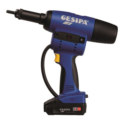 GESIPA FireBird(R) Pro Gold Edition 10-częściowa akumulatorowa nitownica do nitonakrętek 20000 N ( 4000813127 )
