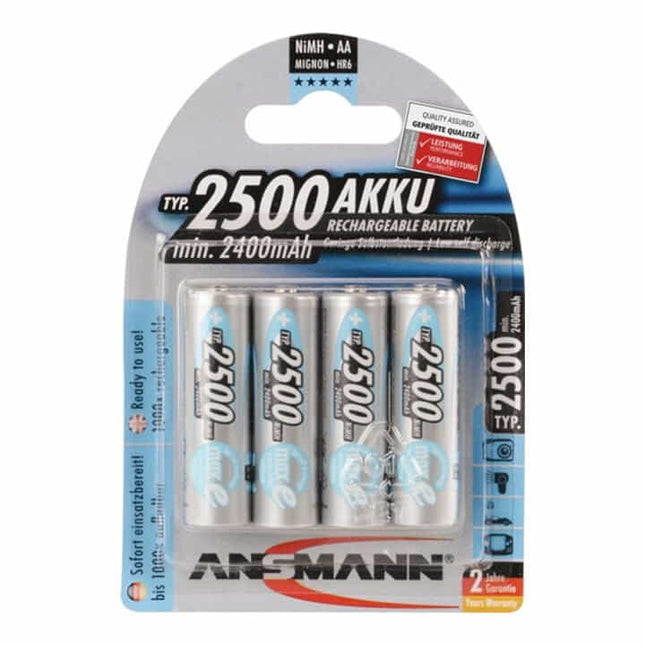 ANSMANN rechargeable cell maxE 1.2 V 2500 mAh ( 4000876122 )