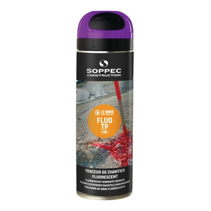 SOPPEC Baustellenmarkierspray FLUO TP neonviolett 4000354135  1 - toolbrothers