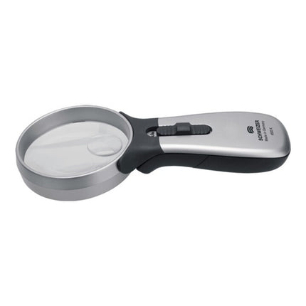 SCHWEIZER Hand-held illuminated magnifier Tech-Line CLASSIC Magnification 4x ( 4000851777 )