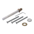 HOPPE kit de fixation K/G goupille rapide 2210/3310 garnitures interchangeables 8 x 110 mm ( 3000209220 )