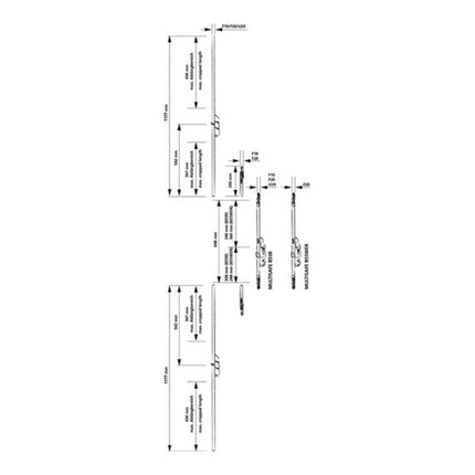 FUHR connection faceplate Multisafe MA flat faceplate 20 mm ( 3000250284 )