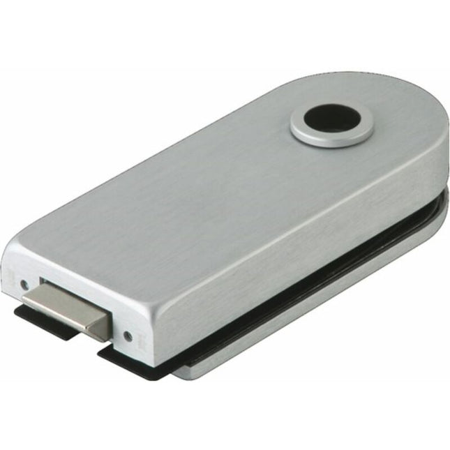 Serratura per porte in vetro DORMA-GLAS STUDIO Rondo metallo chiaro anodizzato argento ( 3000254469 )