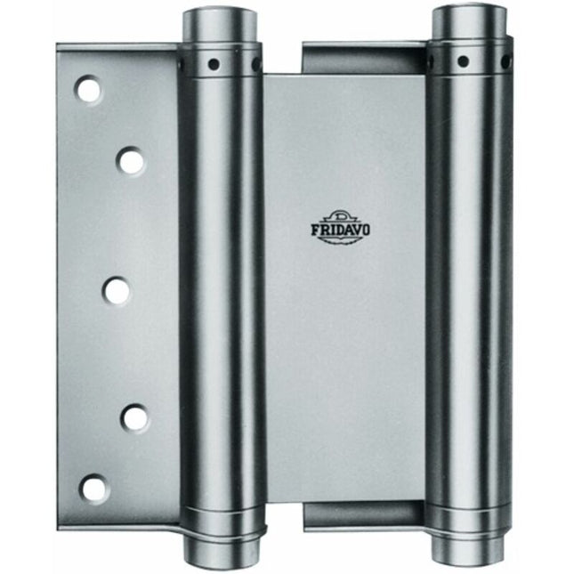 FRIDAVO spiral spring swing door hinge model M bright steel ( 3000255402 )