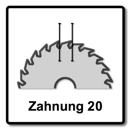 Bosch Kreissägeblatt Top Precision Best for Wood 165 x 20 x 1,8 mm 20 Zähne ( 2608642385 ) - Toolbrothers