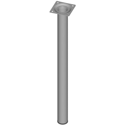 Pata de mueble ELEMENT SYSTEM aluminio blanco 30 mm altura 500 mm ( 3000271269 )