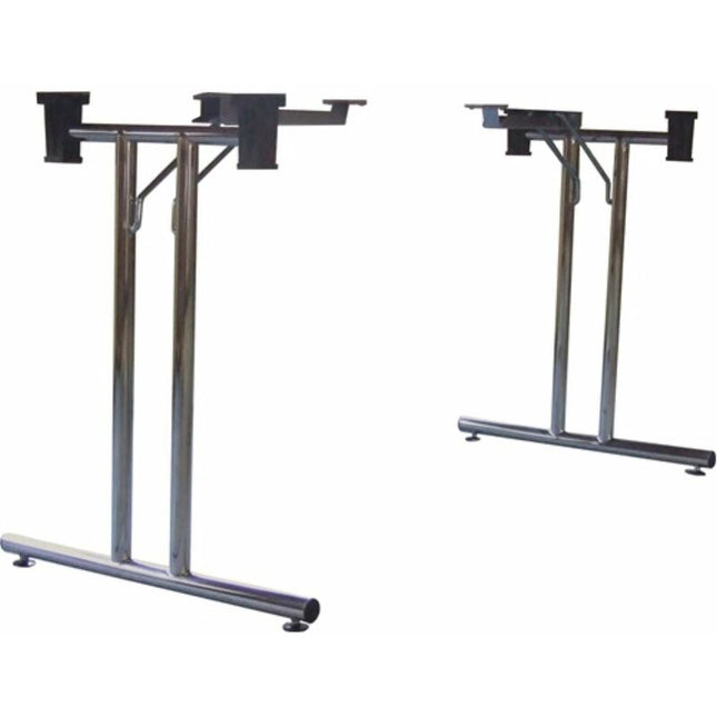 BMB Telaio del tavolo pieghevole cromo lucido Altezza 710 - 715 mm ( 3000273127 )