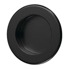 HERMETA Muschelgriff Aluminium schwarz pulverbeschichtet rund ( 3000283374 )