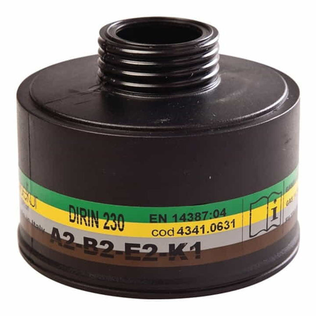 Filtr wielozakresowy EKASTU DIRIN 230 A2B2E2K1 EN 14387:2021 ( 4000370807 )