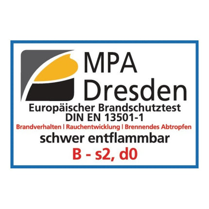 Osłona przeciwbryzgowa JUTEC JT 650 G1 Tkanina z e-szkła z jednostronną powłoką alufix. Powłoka Alufix. ( 4000382080 )