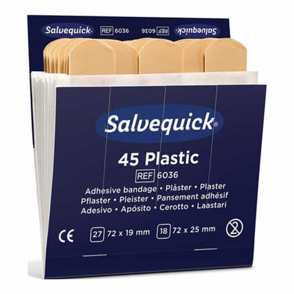 SALVEQUICK plaster strips Salvequick waterproof ( 4000386489 )