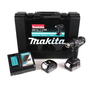 Makita DDF 482 RFEB Akku Bohrschrauber 18 Volt im Transportkoffer + 2x 3,0 Ah Akkus + Schnell Ladegerät