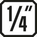 Gniazdo GEDORE IN 20 1/4 ″ sześciokątne ( 4000770670 )