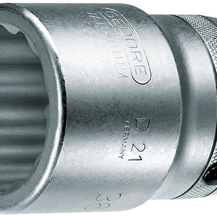 GEDORE socket D 21 1 ″ 12-sided ( 4000770719 )