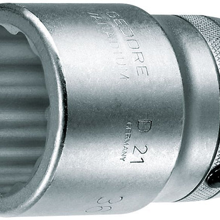 GEDORE Steckschlüsseleinsatz D 21 1 ″ 12-kant ( 4000770727 )