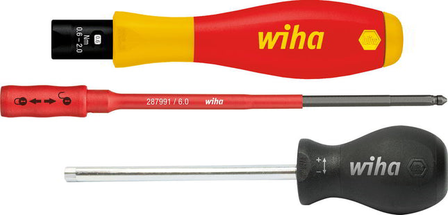 WIHA Torque handle VDE insulated TorqueVario(R)-S VDE 0.5 - 2.0 Nm automatic release ( 4000790832 )