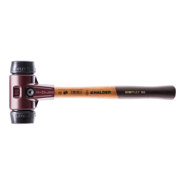 Młotek HALDER SIMPLEX do miękkich powierzchni Długość 350 mm Głowica Ø 50 mm ( 4000811674 )