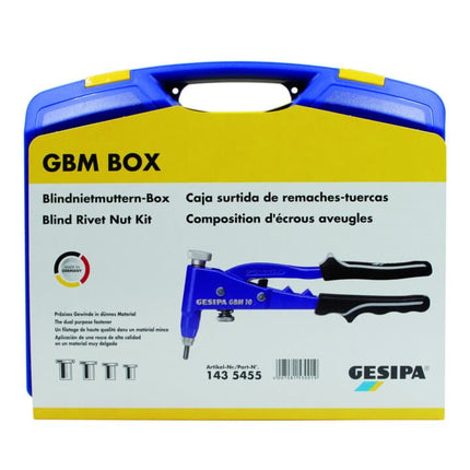 GESIPA Blindnietmutternsortimentbox 156 teilig ( 4000813093 )