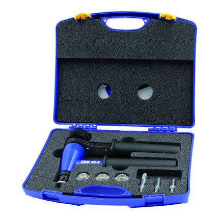 GESIPA GBM 40-R Herramienta manual de colocación de tuercas remachables, longitud 212 mm ( 4000813115 )