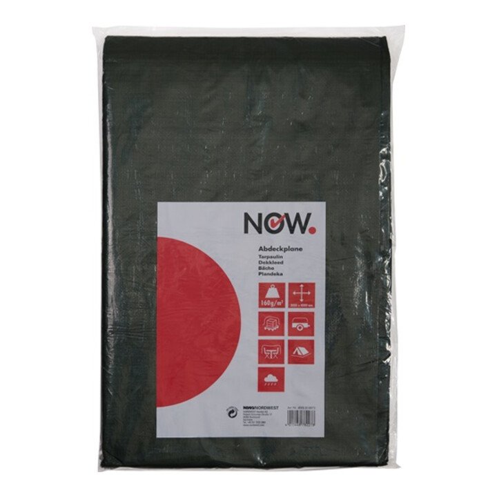 NOW plandeka materiałowa Super Tarp szerokość 4000 x długość 6000 mm ( 4000818875 )