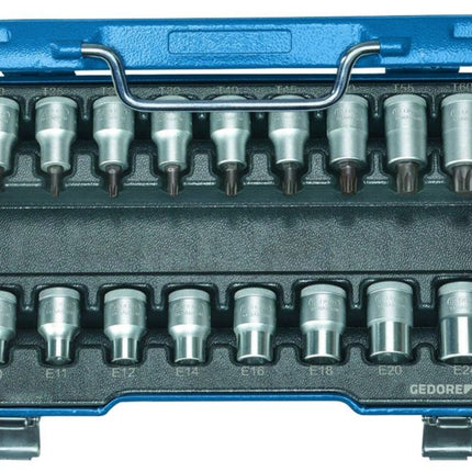 GEDORE Steckschlüsselsatz ITX 19 TX-017 17-teilig ( 4000821553 )