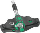 WERA Lever-action reversible ratchet 411 A RA Cross-handle 1/4 ″ Teeth 80 ( 4000822452 )